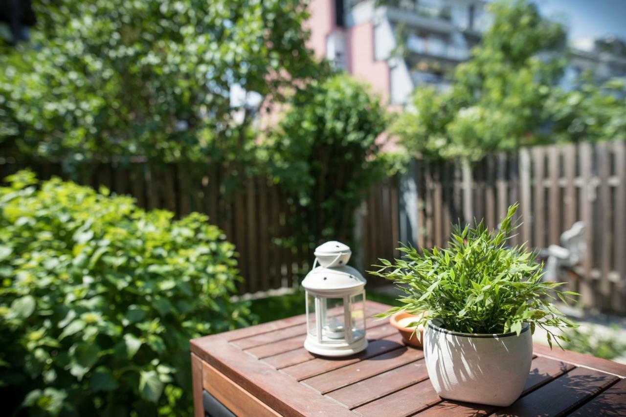Family Apartment With Garden Любляна Экстерьер фото