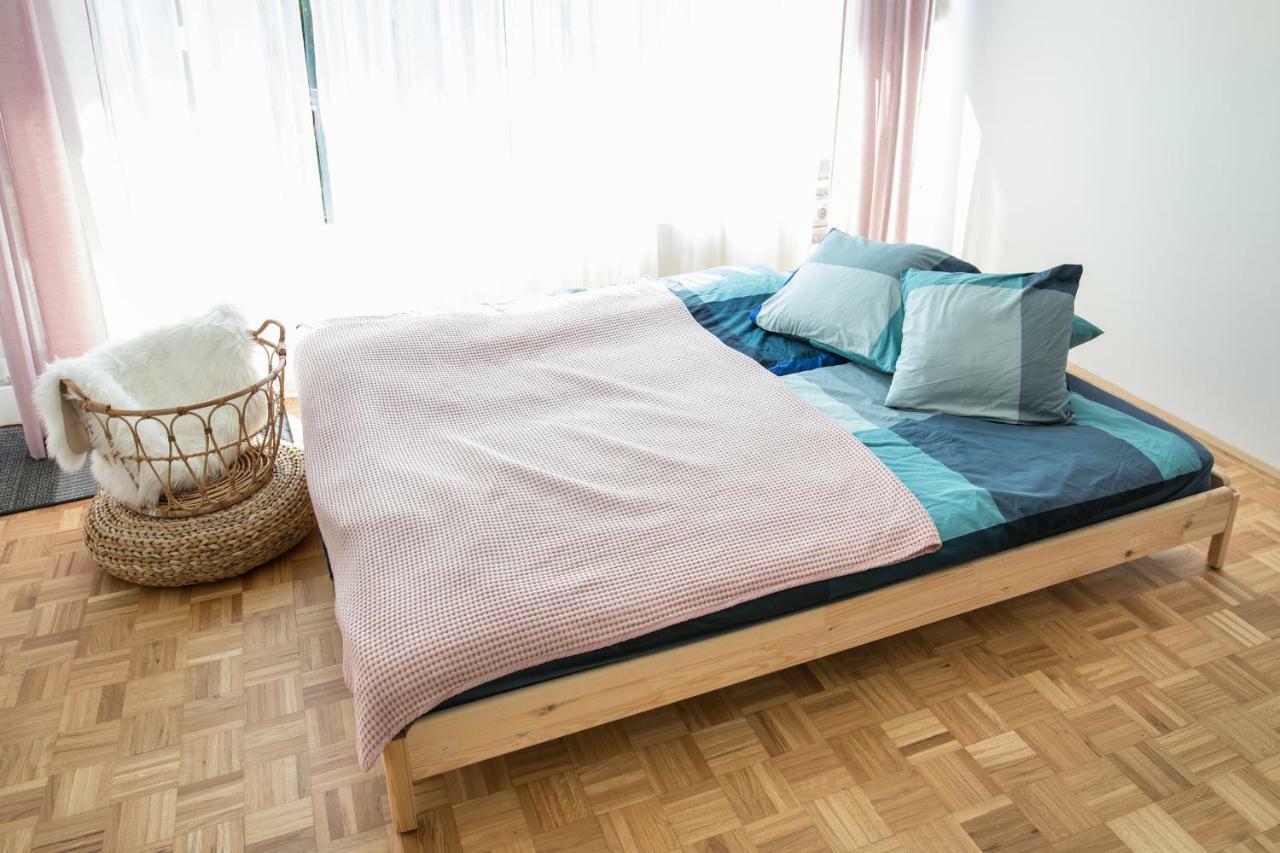Family Apartment With Garden Любляна Экстерьер фото