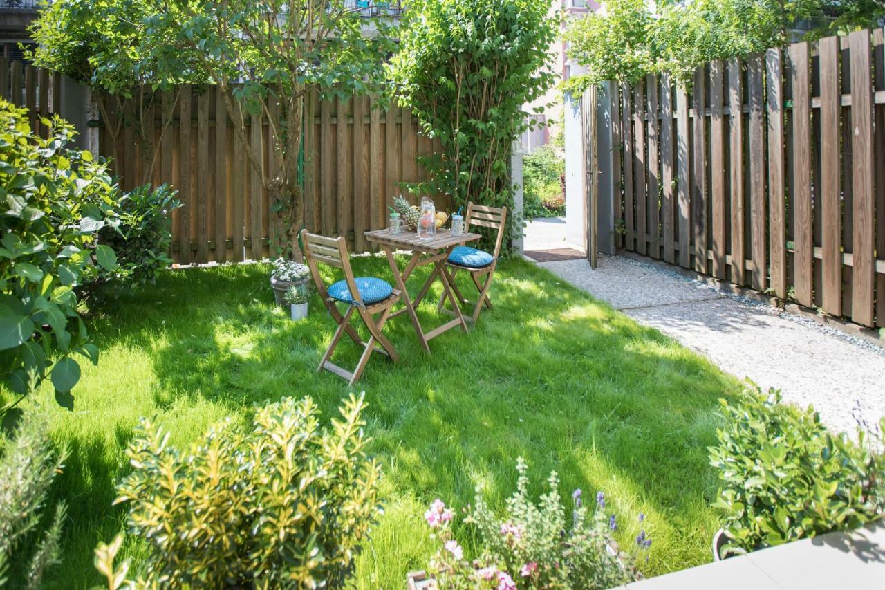 Family Apartment With Garden Любляна Экстерьер фото