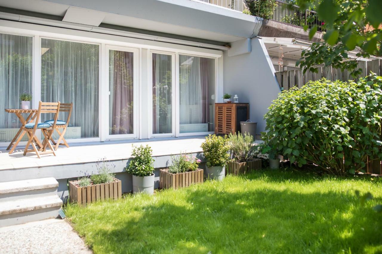 Family Apartment With Garden Любляна Экстерьер фото